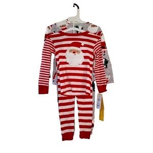 NWT Carter's 4 Piece Santa Christmas Pajamas size 2T